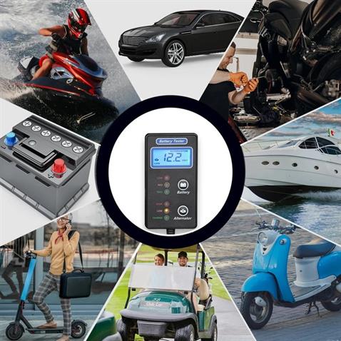 6V-25V DİJİTAL VOLTMETRE (ŞARJ ÖLÇÜM CİHAZI) (110*60*15 MM)