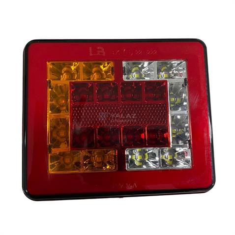 12V STOP LAMBASI (NEON LEDLİ) (4 FONKSİYONLU) (136*114 MM) 