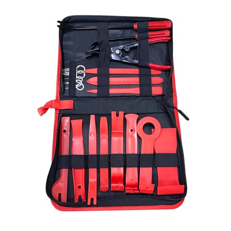 KAPI DÖŞEME-TAMPON-TORPİDO-TRİM PLASTİK PANEL OTO KLİPS SETİ (19 PARÇA)