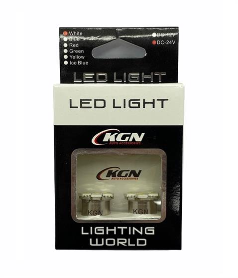 24V 67/93 AMPUL (6 LEDLİ) BEYAZ CB (2 AD)