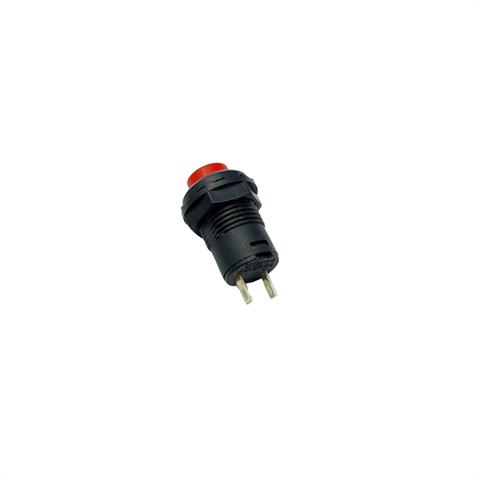 MİNİ BUTON PLS (KALICI) (ON-OFF) (12 MM) KIRMIZI