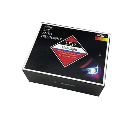 12V-24V HB3 9005 XENON LED FAR AMPUL SETİ 10.000K 8000 LÜMEN COB LED (BUZ MAVİ)