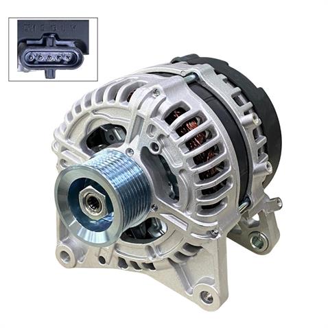 MAHLE 24V ALTERNATÖR DİNAMO 100 A (5 FİŞ SOKETLİ) (DFM-S-15-L-W) JCB İŞ MAKİNASI
