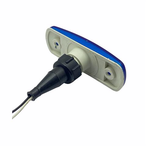 12V-24V YAN SİNYAL LAMBASI SİDE MARKER (LEDLİ) (MAVİ) (104*36 MM)