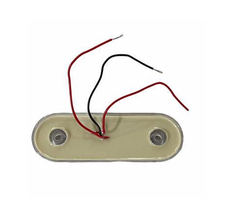 12V-24V YAN PARK LAMBASI DORSE SİDE MARKER BEYAZ YM (FONKSİYONLU) (18 LEDLİ) (113*39 MM)