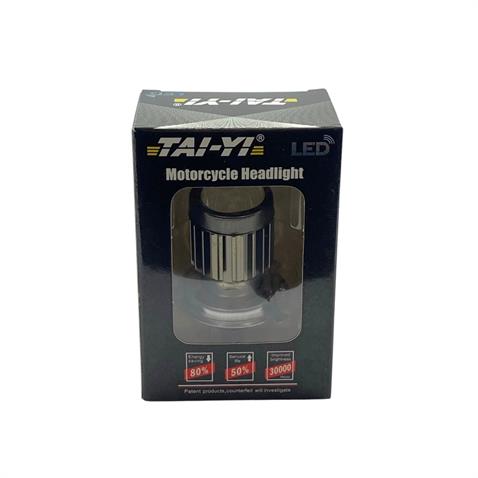 12V-24V H4 LED AMPUL P43T HS1 MERCEKLİ (BEYAZ) (10V-80V) MOTOSİKLET