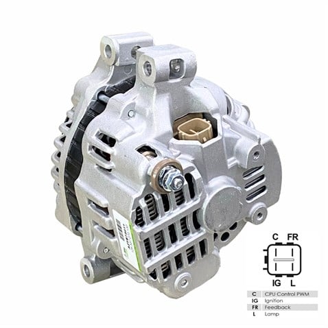 12V ALTERNATÖR DİNAMO MITSUBISHI TİPİ 70 A (C-IG-FR-L) (4 FİŞ) HONDA CR-V II/FR-V/STREAM
