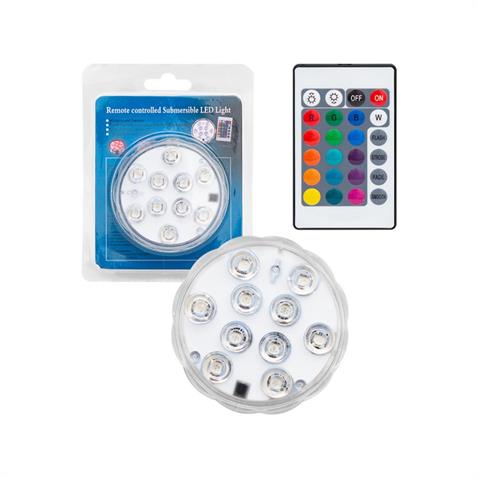 12V RENKLİ LED LAMBA (KUMANDALI) 
