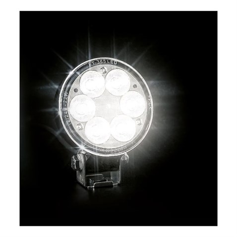FRISTOM 12V-24V ÇALIŞMA LAMBASI 6-LEDLİ 5700K 1460 LUMEN (125*90 MM)