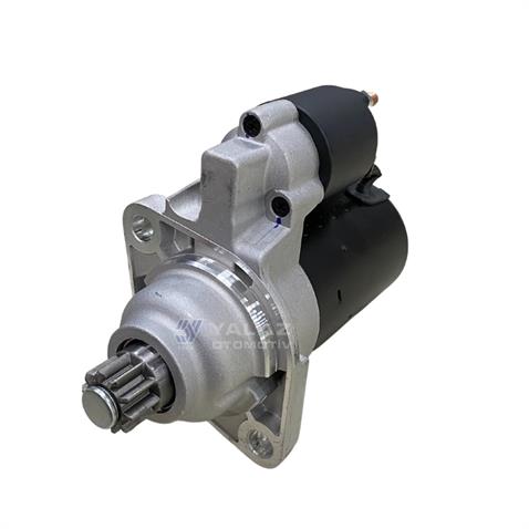 12V MARŞ MOTORU 10 DİŞ 1.1 KW TERS AUDI-SEAT-SKODA-VW