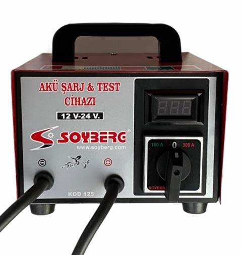 SOYBERG 4V-36V AKÜ TEST CİHAZI (2 KADEMELİ) (150 A/300 A)