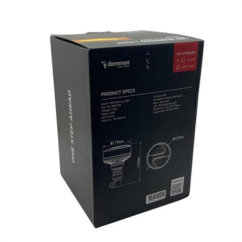 9V-30V ÇAKAR TEPE LAMBA LEDLİ BORU TİP SARSINTIYA DAYANIKLI FONKSİYONLU SARI (117*173 MM) E9
