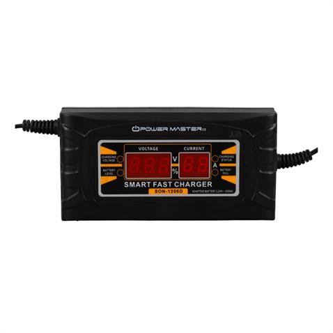 12V ŞARJ REDRESÖRÜ (AKILLI AKÜ ŞARJ CİHAZI) (VOLT-AMPER GÖSTERGELİ) OTOMATİK 6 A