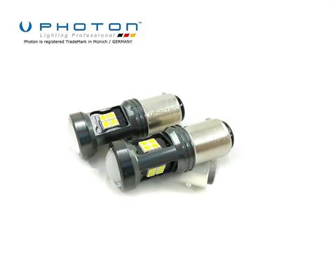 PHOTON 12V 1016 AMPUL 39 LEDLİ MERCEKLİ BEYAZ (2 AD)