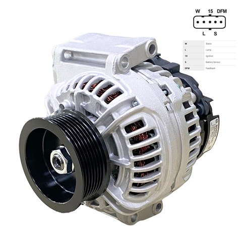 BOSCH 24V ALTERNATÖR DİNAMO 80A (W-L-15-S-DFM) DAF CF85/XF105 EURO5