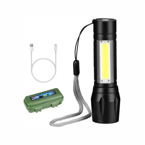 EL FENERİ COB LEDLİ (USB ŞARJLI) ZOOM