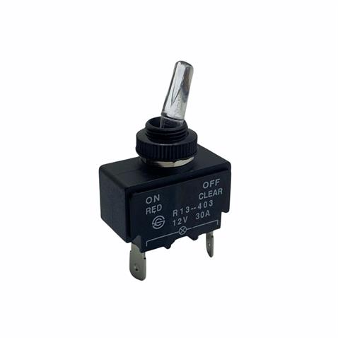 ÇIT-ÇIT ANAHTAR SARI IŞIKLI (4 FİŞ) (12V 30 A) (ON-OFF)