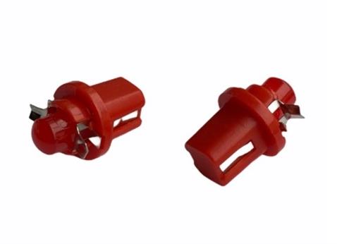 SPECHTON 12V DUYLU GÖSTERGE AMPULÜ DİPSİZ KIRMIZI LED 0.24W (8 MM)