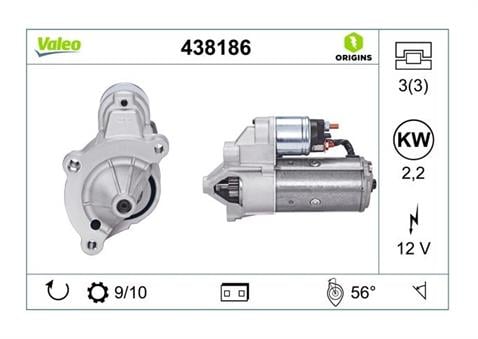 VALEO 12V MARŞ MOTORU 10 DİŞ 2.1 KW JUMPER/BOXER/DUCATO 2.5 