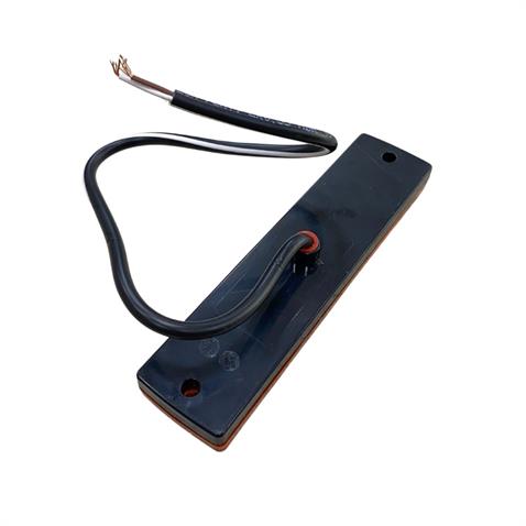 SERTPLAS 12V-24V YAN SİNYAL LAMBASI (SİDE MARKER) LEDLİ SARI KRONE TİP DORSE (130*32 MM) E9