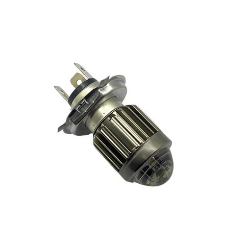 12V-24V H4 LED AMPUL P43T HS1 MERCEKLİ (BEYAZ) (10V-80V) MOTOSİKLET
