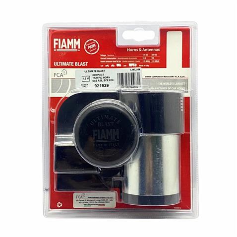 FIAMM 12V KORNA PNÖMATİK F1 FERRARI (KROM-SİYAH) (RÖLELİ)