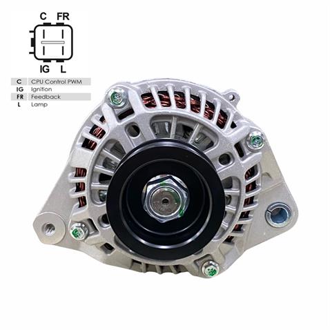 12V ALTERNATÖR DİNAMO 70 A (C-IG-FR-L) (4 FİŞ) HONDA CIVIC 2001-2005