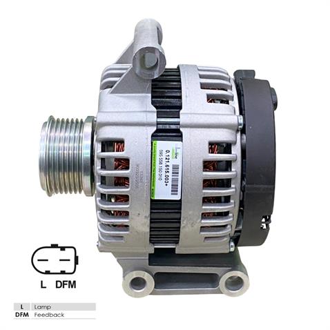 12V ALTERNATÖR DİNAMO BOSCH TİPİ 150 A (L-DFM) FORD TRANSIT V347 2006 >