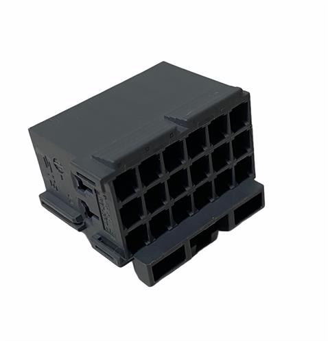 JPT 18Lİ KONNEKTOR (SOKET) (GRİ) ERKEK