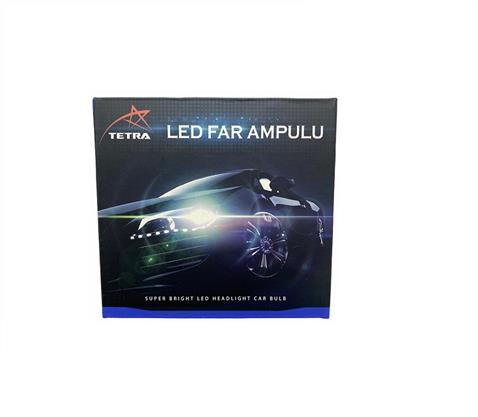 TETRA 9V-32V H4 CSP LED XENON FAR AMPUL SETİ 6500K 8000 LÜMEN