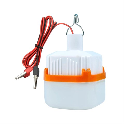 12V SEYYAR LAMBA LEDLİ 30W (1.5 MT KABLOLU) (ÇAKMAK FİŞLİ-MAŞALI) (BEYAZ)