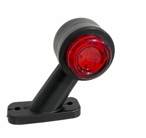 12V-24V MİNİ BOYNUZ LAMBASI DÜZ (12 LEDLİ) KIRMIZI-BEYAZ