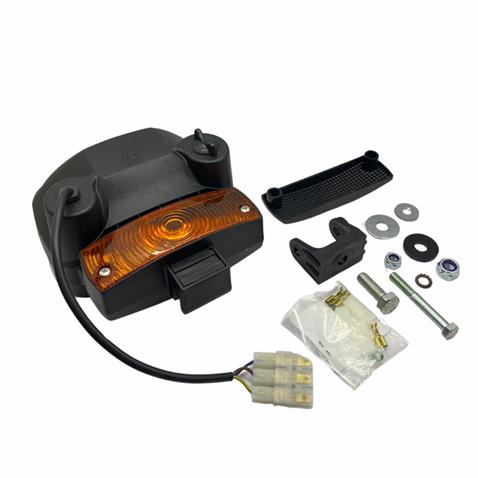 SİM ÇALIŞMA LAMBASI-FARI (SİNYALLİ) (ÇİZGİLİ CAM) FORKLİFT-İŞ MAKİNASI