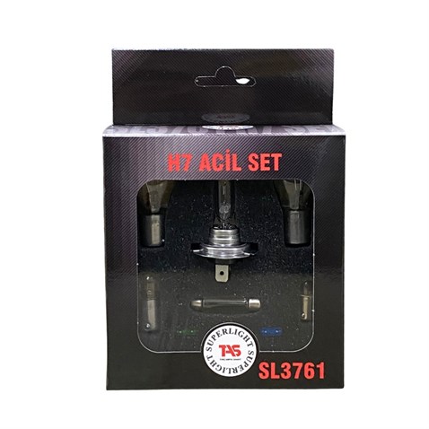 12V H7 AMPUL-SİGORTA ACİL SET (12 PARÇA)