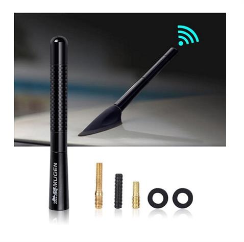 ANTEN ÇUBUĞU SİYAH (MUGEN) UNIVERSAL (12 CM)