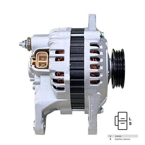 12V ALTERNATÖR DİNAMO MITSUBISHI TİPİ 70 A (L-S) MAZDA 626/MX-6