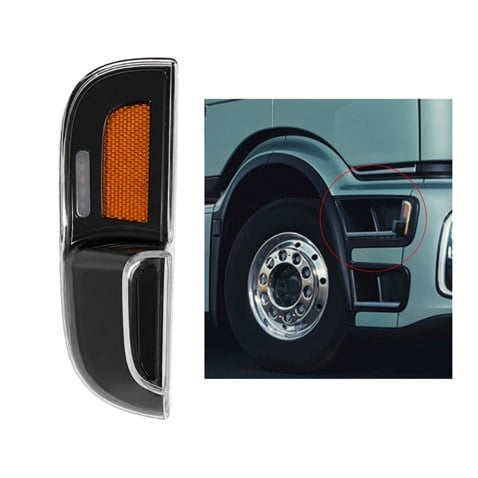 24V BASAMAK YAN SİNYAL LAMBASI (LEDLİ) MERCEDES ACTROS/AROCS MP6 EURO 6 SOL