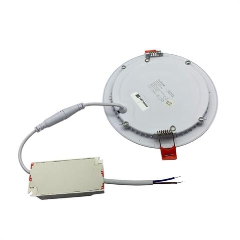 INOLED 220V SIVA ALTI YUVARLAK LED PANEL ARMATÜR 9W 6500 K 720 LÜMEN BEYAZ KASA (146 MM)