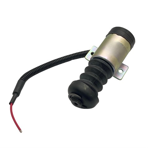 12V STOP SELENOİDİ AYAKLI (PLATİNLİ) PERKINS