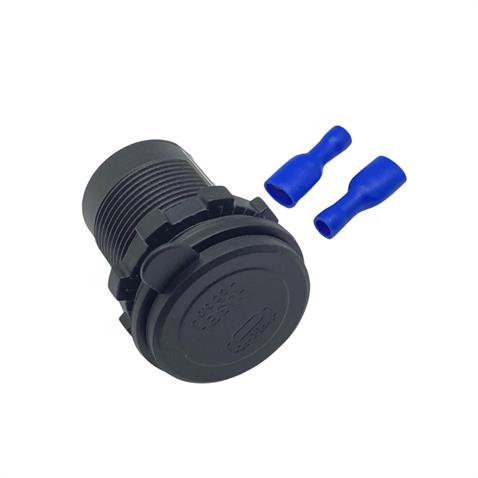 12V-24V TELEFON ŞARJ CİHAZI (USB+TYPE-C) (1.5A X 2) (28 MM)