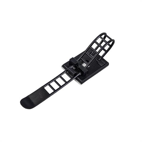 YAPIŞKAN KROŞE SİYAH (KABLO TUTUCULU) (25*17 MM)