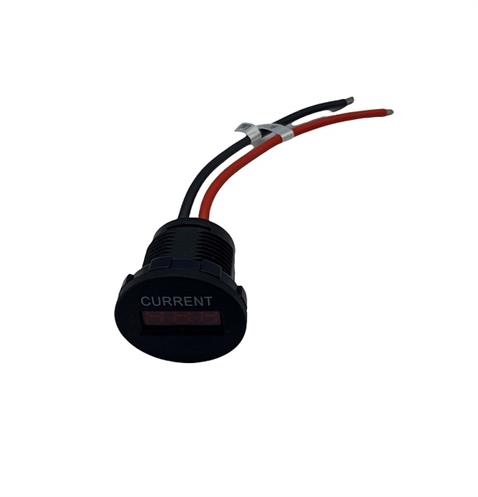 6V-33V DİJİTAL AMPERMETRE (KABLOLU) (26 MM)