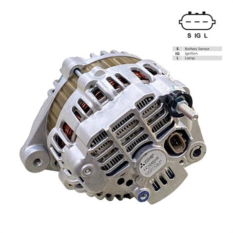 MITSUBISHI 24V ALTERNATÖR DİNAMO 90 A (3 FİŞ) (S-IG-L) FORD CARGO-IVECO EUROSTAR/EUROTECH/STRALIS