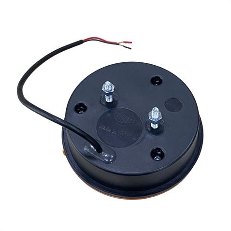 24V SİNYAL LAMBASI YUVARLAK (SARI) (LEDLİ) MITSUBISHI PRESTIJ-TEMSA-GÜLERYÜZ COBRA OTOBÜS (122 MM)