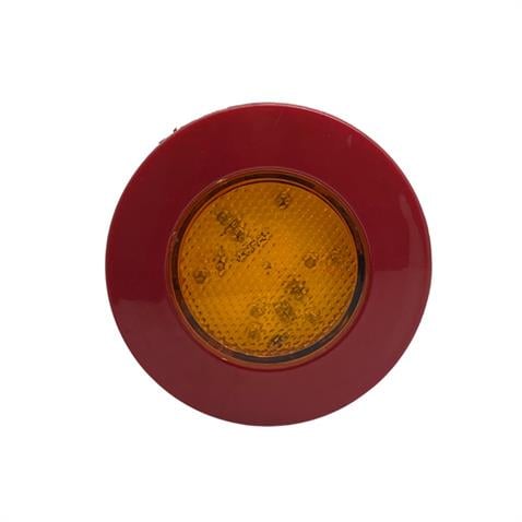 24V STOP LAMBASI YUVARLAK (LEDLİ) (3 FONKSİYONLU) (KIRMIZI-SARI) (121*30 MM) (ANGEL STOP)