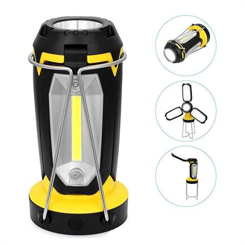 KAMP LAMBASI-FENERİ LEDLİ ((FONKSİYONLU (USB ŞARJLI) (150*65 MM) (260 GR)