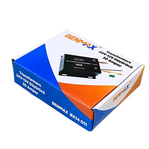 24V>12V KONVERTÖR (VOLTAJ DÜŞÜRÜCÜ) 30 A