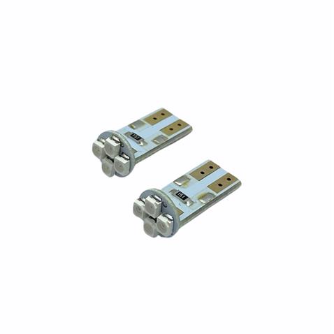 12V DİPSİZ AMPUL T10 (4 LEDLİ) SARI SMD (2 AD)