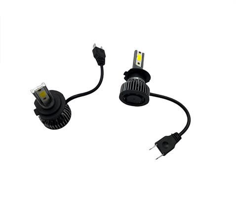 12V-24V H7 COB LED XENON FAR AMPUL SETİ 2000K 8000 LÜMEN (ALTIN SARI) 