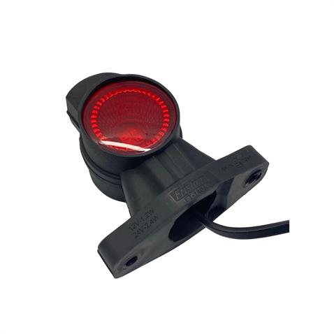 FRISTOM 12V-30V BOYNUZ TAKOZ LAMBASI KISA (LEDLİ) SARI-KIRMIZI-BEYAZ SAĞ E9